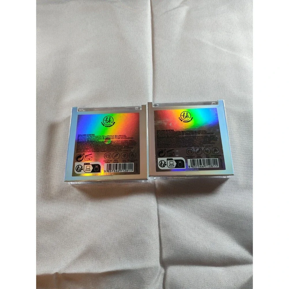 2 Pack BH Los Angeles Sun Flecks Powder Highlighter Golden States Sealed